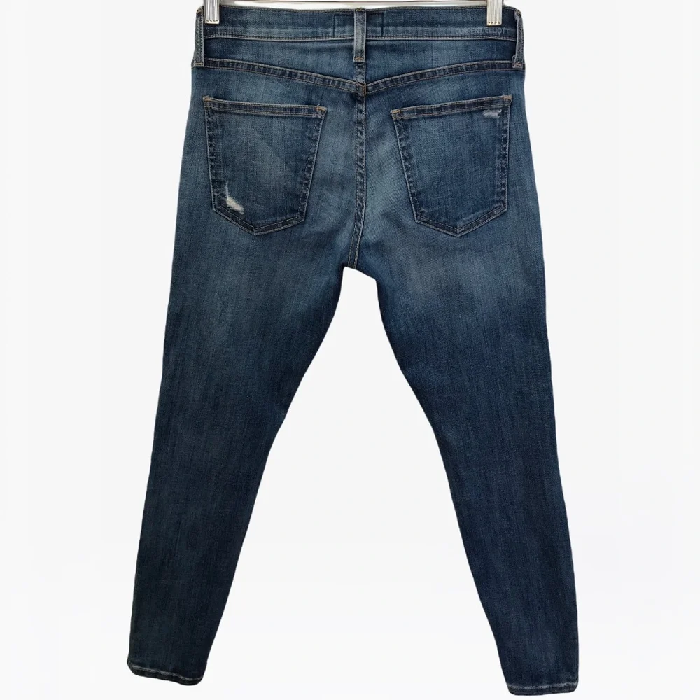 Current/Elliott Mid-Rise Distressed Women’s Jeans - 28